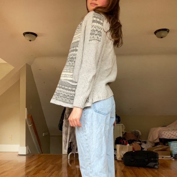 Gray Eddie Bauer’s Sweater - Picture 2 of 6